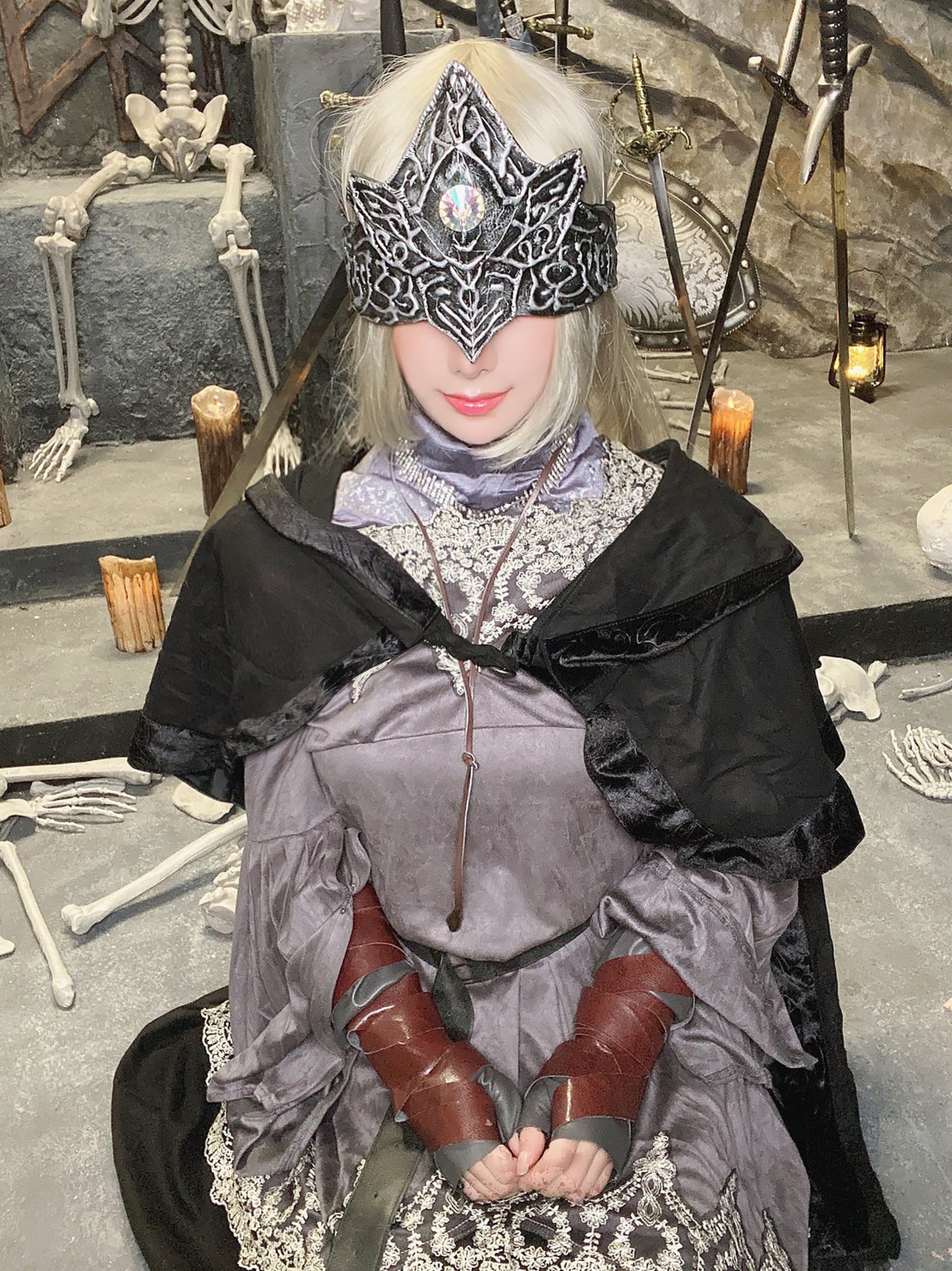 雨波_HaneAme - NO.087 Darksoul3 Fire keeper[25P1V]-XikXak